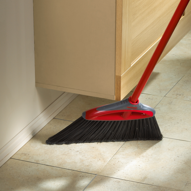 choosing the right broom corn angled synthetic push cleaning floors hardwood tile