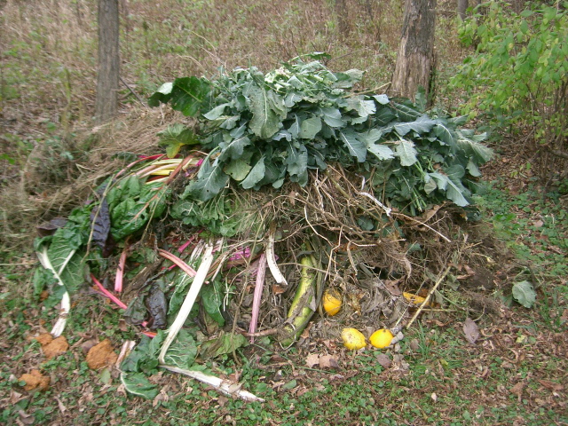 Offener Komposthaufen | 45 DIY Komposttonnen zum Selbermachen für Ihre Homestead