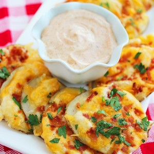 SUPERBOWL Snacks: Bacon Cheese Chips With Ranch Dip1