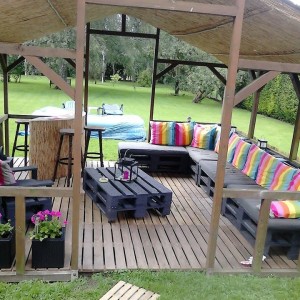 pallet terrace