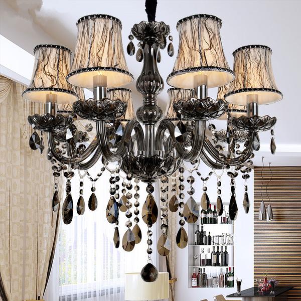 This gorgeous Eleganzo collection chandelier looks striking and would make the perfect fit in the dining room.