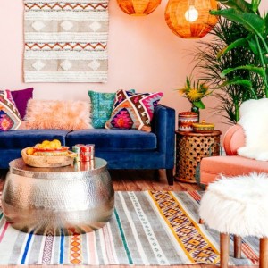 colorful bohemian decorating ideas