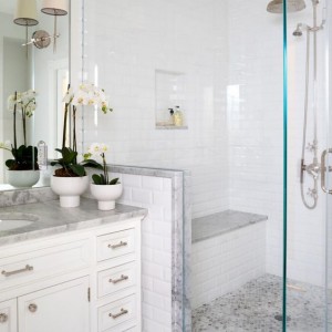 pretty bathroom shower decor ideas