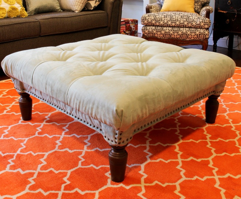 DIY Decor: Make Your Own Stylish Tufted Ottoman – Better ...