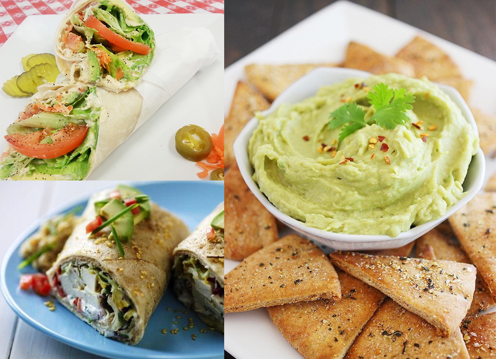 hummus wrap recipe easy dip cucumber tomato tortilla seeds how to easy snack healthy diet cooking