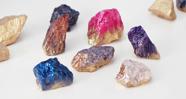 DIY- Make These Faux Crystals Using Nail Polish!9