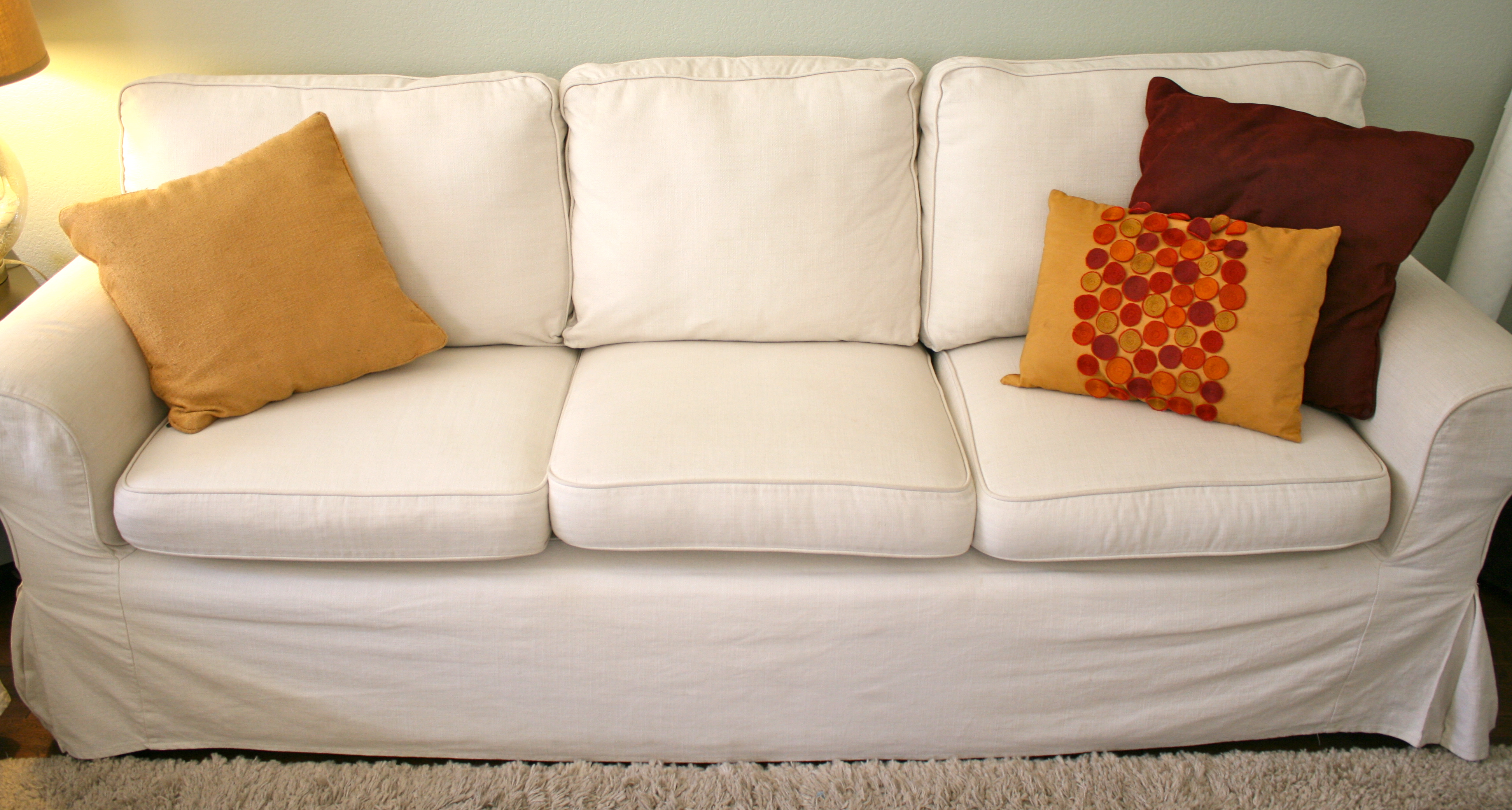 Here S How To Make Your Sagging Couch Cushions Look Plump