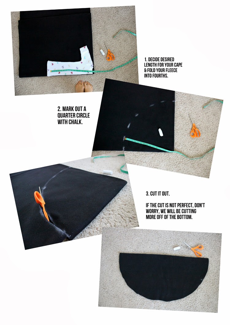 Halloween DIY: Make This No-Sew Spiderweb Cape!1