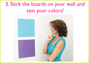 No more Guessing! The Easy Way to Test Wall Colors + a FREE GIVEAWAY
