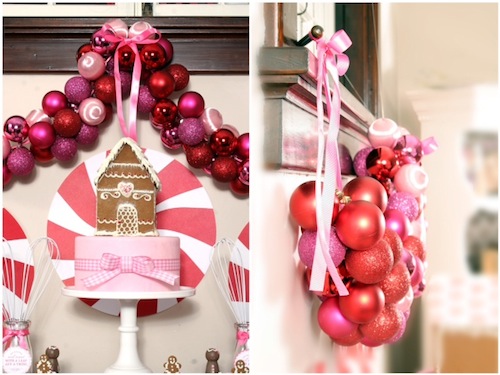 Christmas DIY: Make This Glam Ornament Garland budget diy project craft holidays decor decorations5