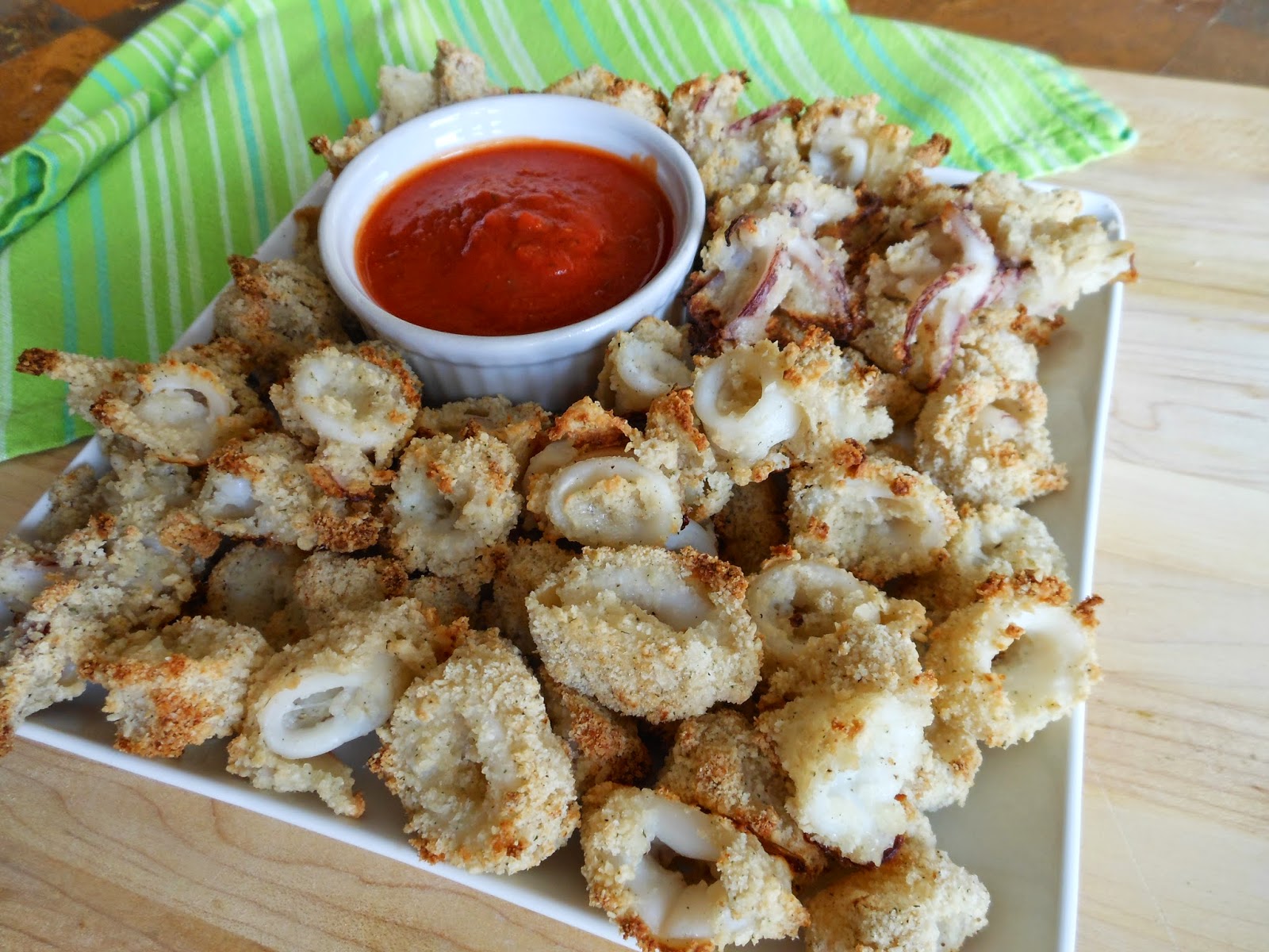 Healthy Eating: Crispy Oven-Fried Calamari1