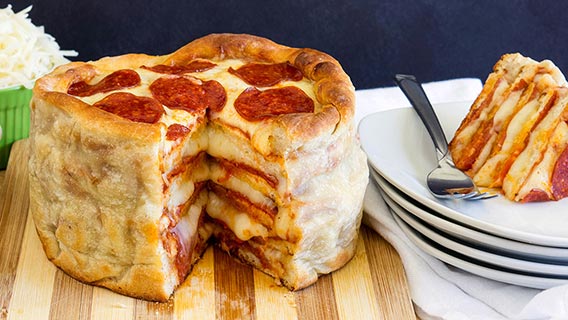 How to Make the Ultimate Pizza Birthday Layer Cake! You Won't Want to Miss this!1