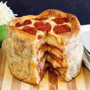 How To Make The Ultimate Pizza Birthday Layer Cake You Won T Want To Miss This Better Housekeeper