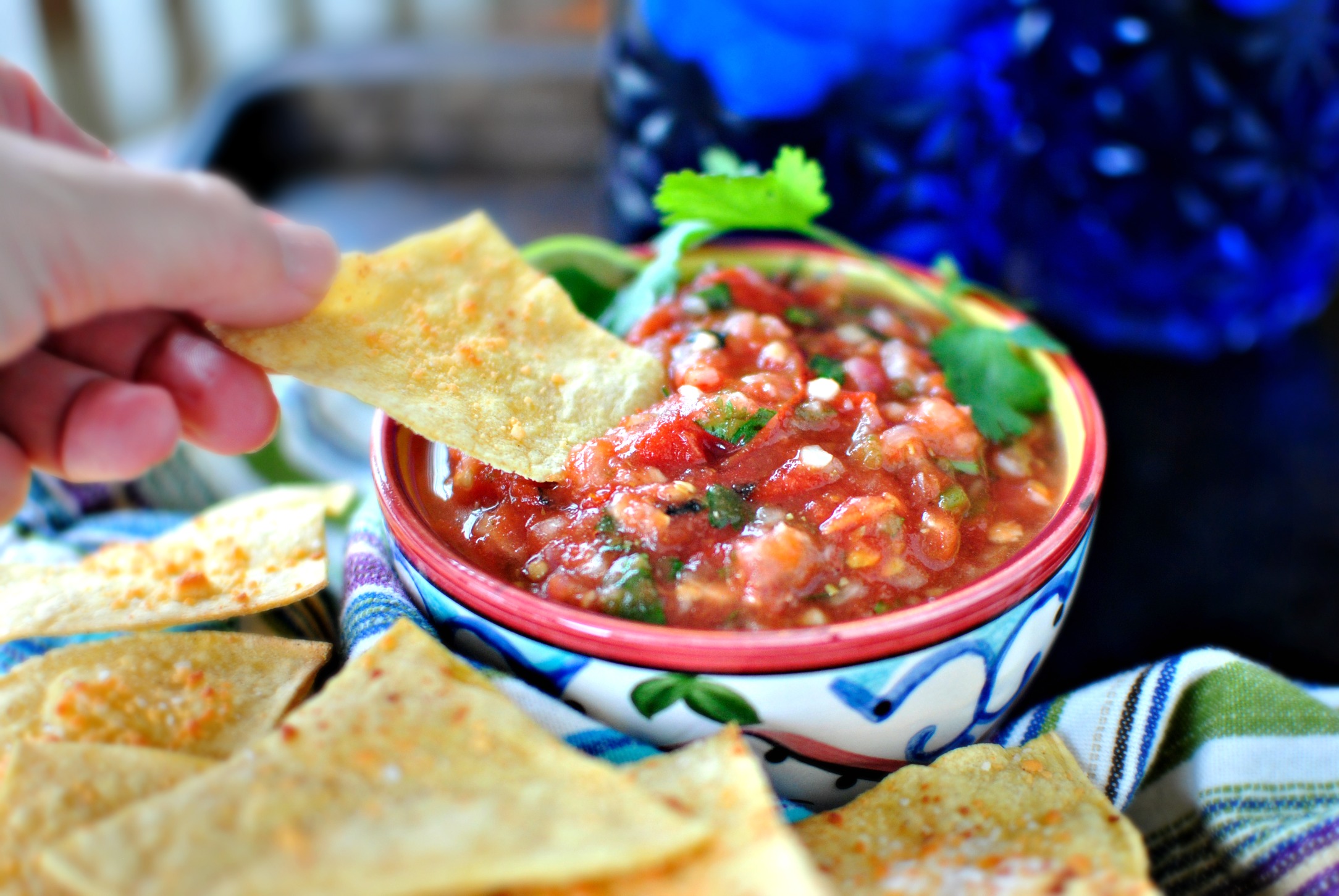 Easy HOMEMADE Tortilla Chips!1