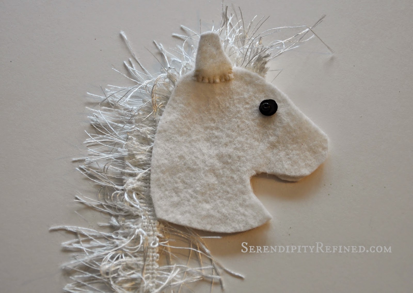 Make This Super Cute Candy Cane Horse Head Ornament! No Sewing!6