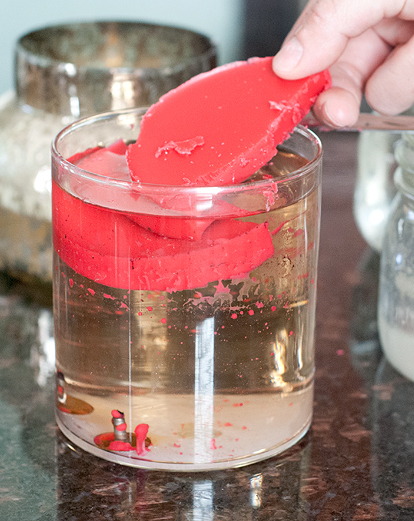 how to get candle wax out of a glass jar