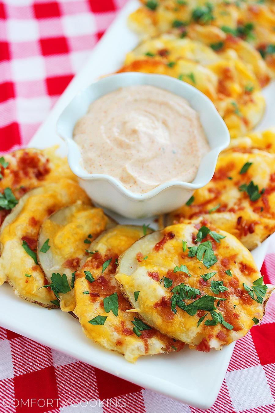 SUPERBOWL Snacks: Bacon Cheese Chips With Ranch Dip1