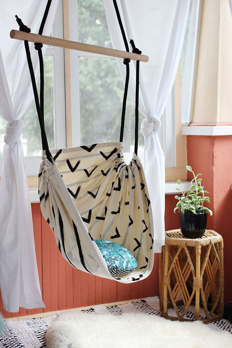 Tutorial: Make This Hammock Chair for Your Porch or Kid's Room!1