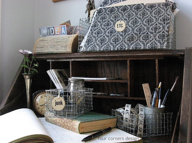 DIY: These Adorable Shabby Chic Wire Baskets are So Easy to Make, and They're Budget-Friendly!11