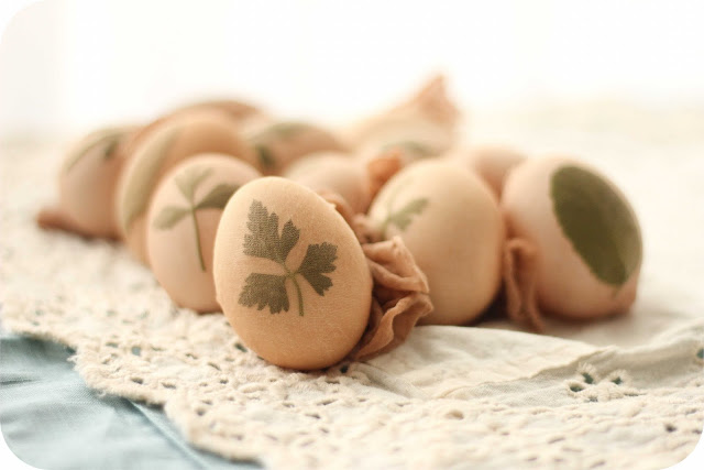 How to Decorate Easter Eggs Using Herbs and All-Natural Vegetable Dyes!6