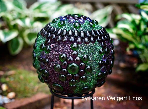 Make These Whimsical Garden Spheres for Under $20! gardening budget easy spring summer flowerbed vegetable lawn decor cheap empress of dirt9