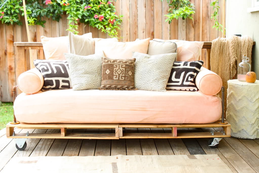 diy pallet sofa