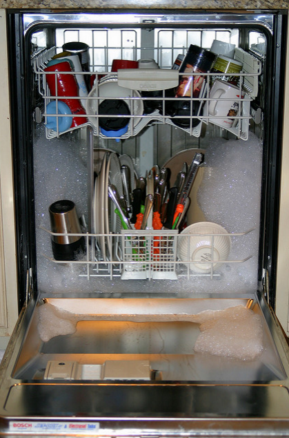 how to clean the dishwasher