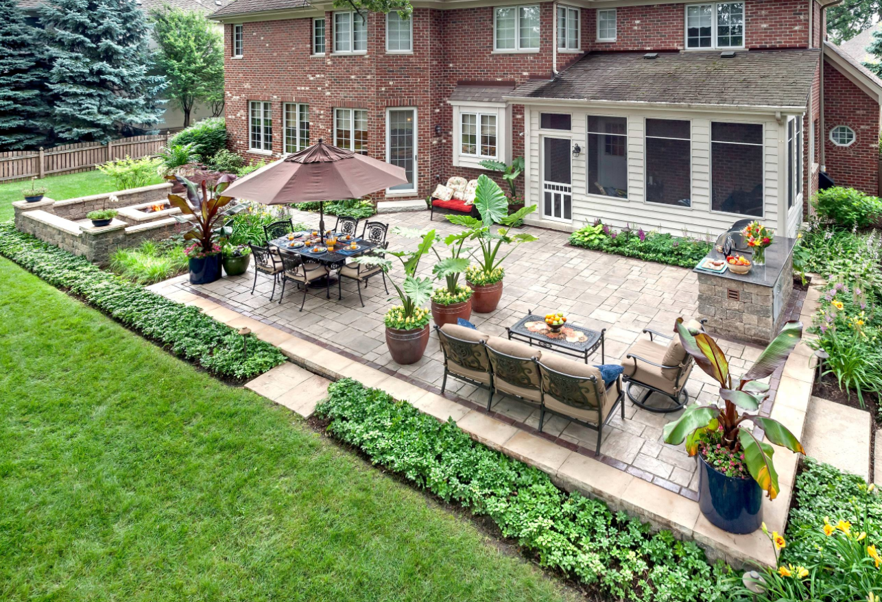 backyard landscaping ideas patio easy