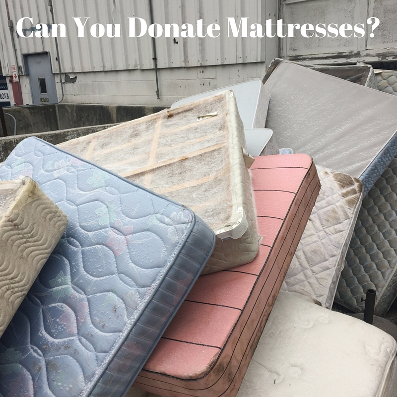 donating mattresses