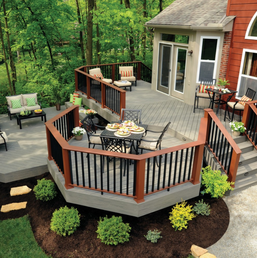 outdoor backyard deck ideas