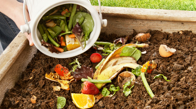 vegetable scraps and food for composting how to