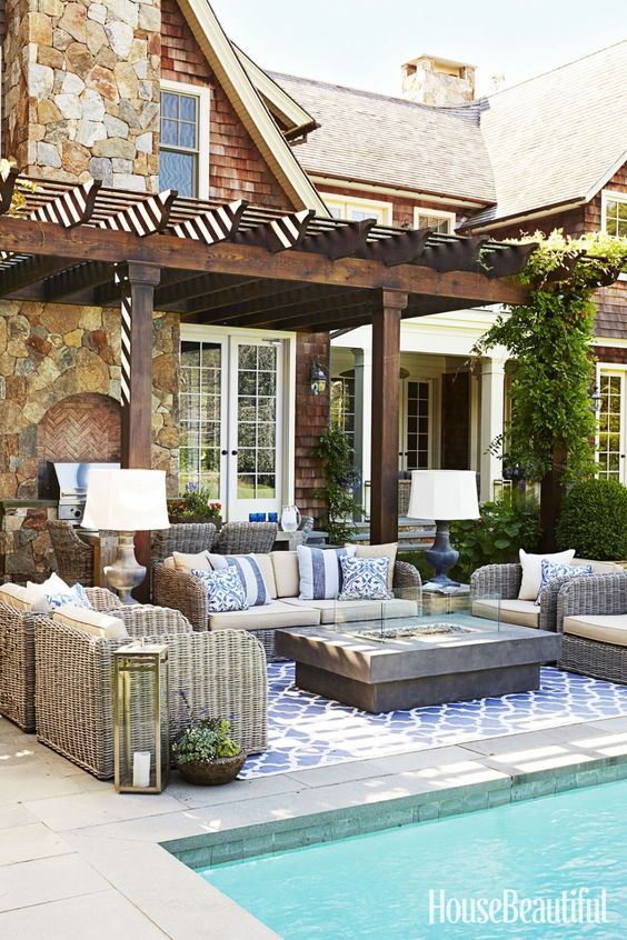 Your Backyard Ready For Next Summer, Outdoor Pool Patio Decorating Ideas