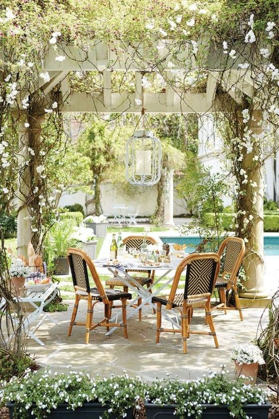 beautiful tuscan french patio ideas