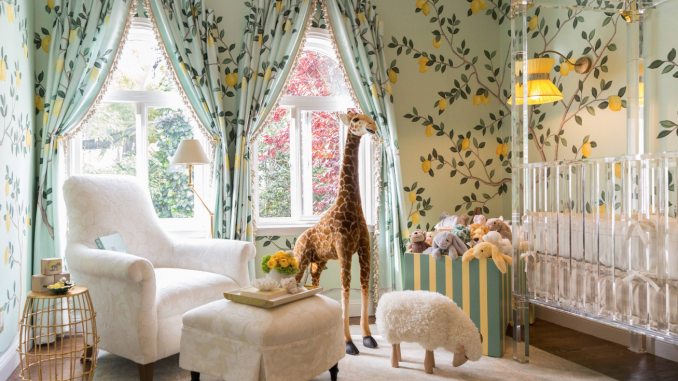 childs nursery cute decorating ideas wall mural