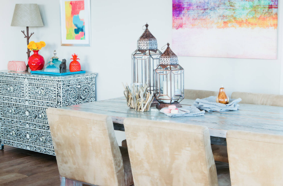colorful summer decorating beach style ideas