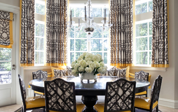 dining room curtain decorating ideas