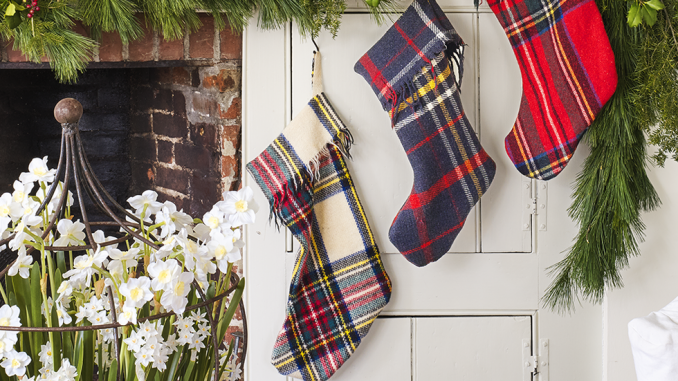 stockings made from scarves decor ideas diy easy