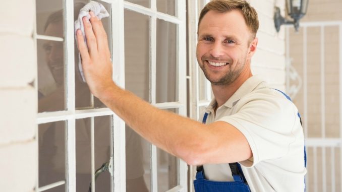 professional window cleaning how to