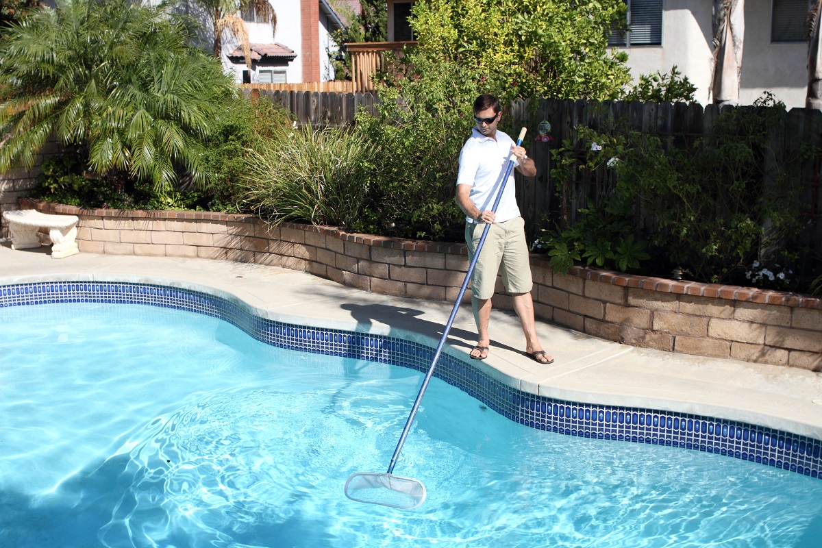 how to get my pool clear again