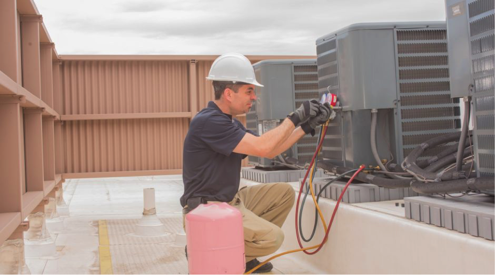 hvac annual service cost