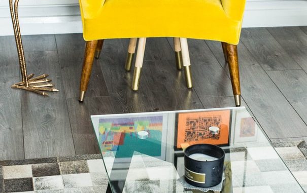 modern design decorating ideas decor fur hide rugs gold glass furniture