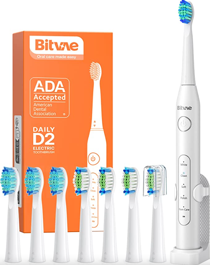 Upgrade Your Bathroom Tech with The Bitvae D2 Toothbrush